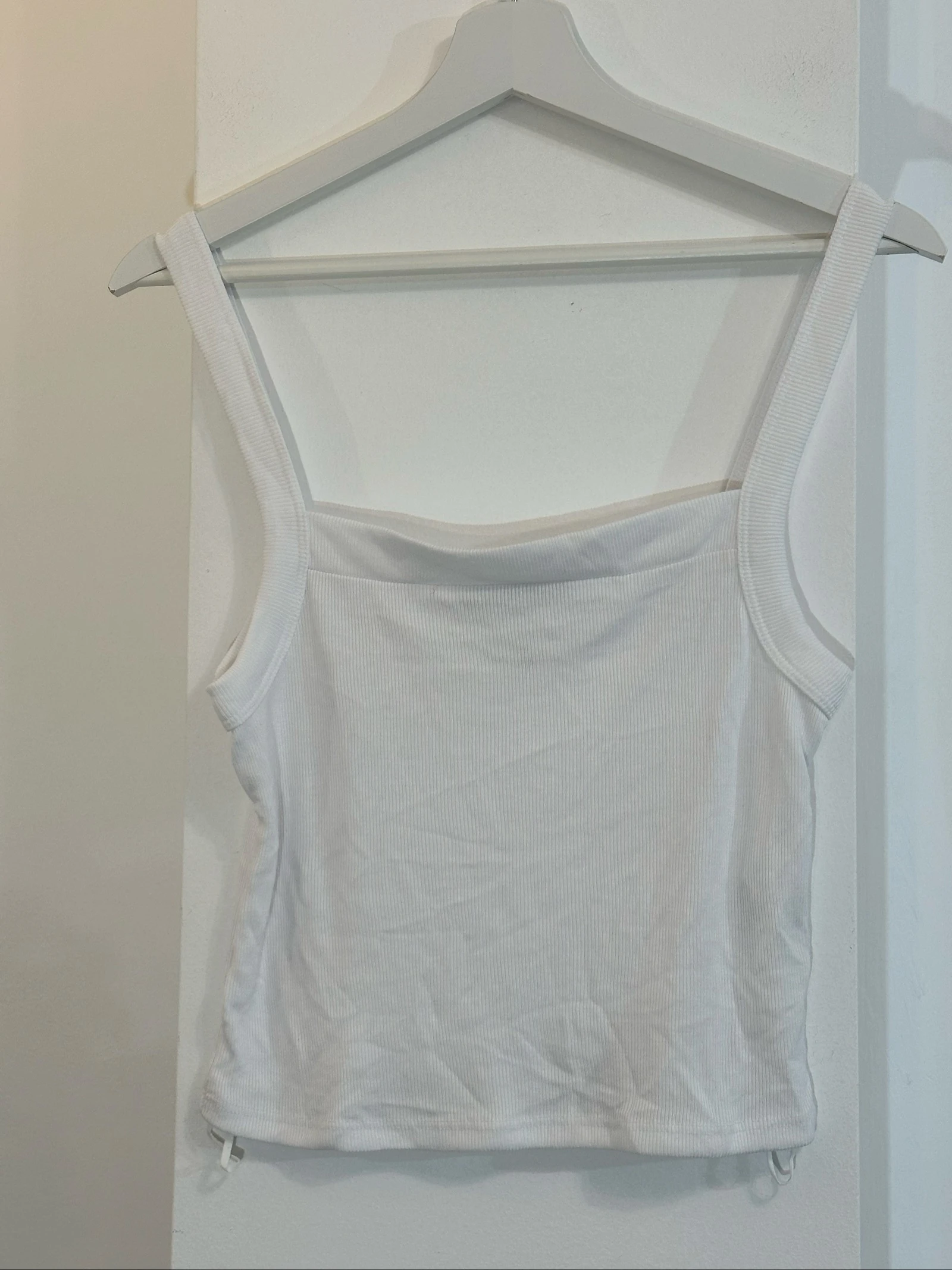 Top basique blanc Zara – Taille M – Neuve – photo 2